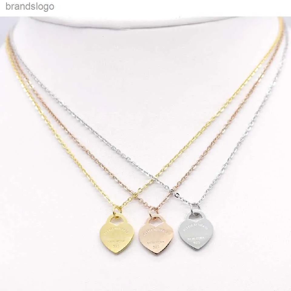Necklace Designer For Women jewellery gold chain men chains jewlery necklaces women heart pendant link chains jewelry pendants silver Stainless Steel gift