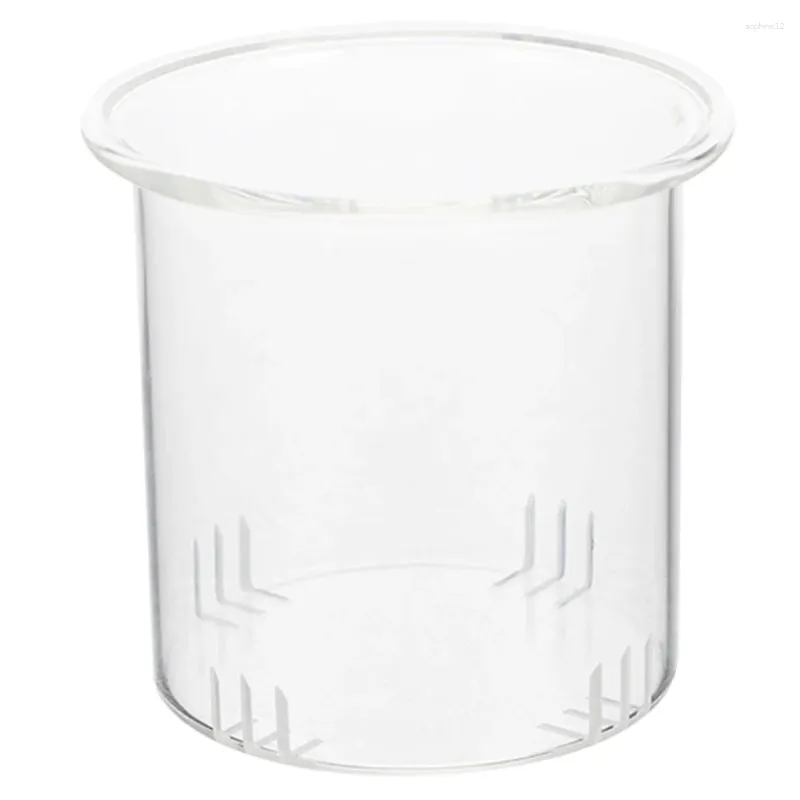 Geschirrssätze für Teekannensiebsersatz -Infuser -Filterzubehör Glaseinsatz für Home Tasse