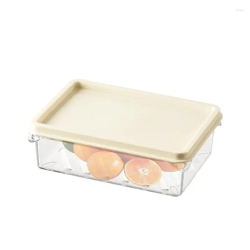 Contenitori per organizer per contenitori per frigorifero da cucina con coperchi, contenitori per prodotti a prova di perdite, per frutta e verdura fresca