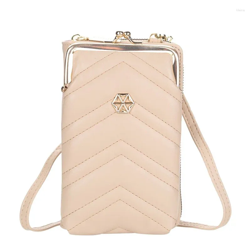 Shoulder Bags Women Wallet Multi-function Card Slot Bag Vertical Zipper One-shoulder Messenger On Sale Purse