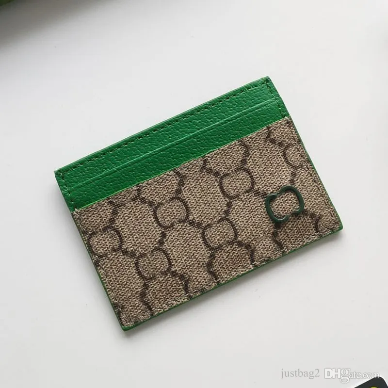 علبة مصمم بطاقة CASE Wallet Writy Willet Women's Fashion Presh Small Card حامل جلدي