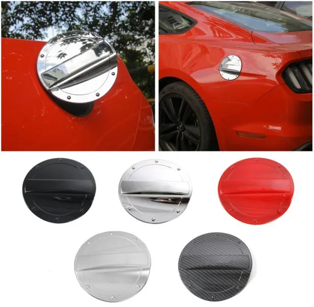 Крышка топливного бака автомобиля, декоративная крышка из АБС-пластика для Ford Mustang, авто внешние аксессуары5066563