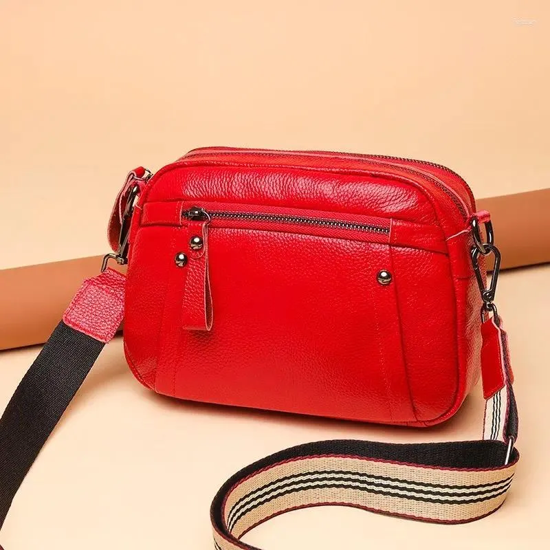 Shoulder Bags Fashion Women Genuine Leather Brand High Quality Natural Cowhide Female Crossbody Bag Luxury Small Messenger Tote