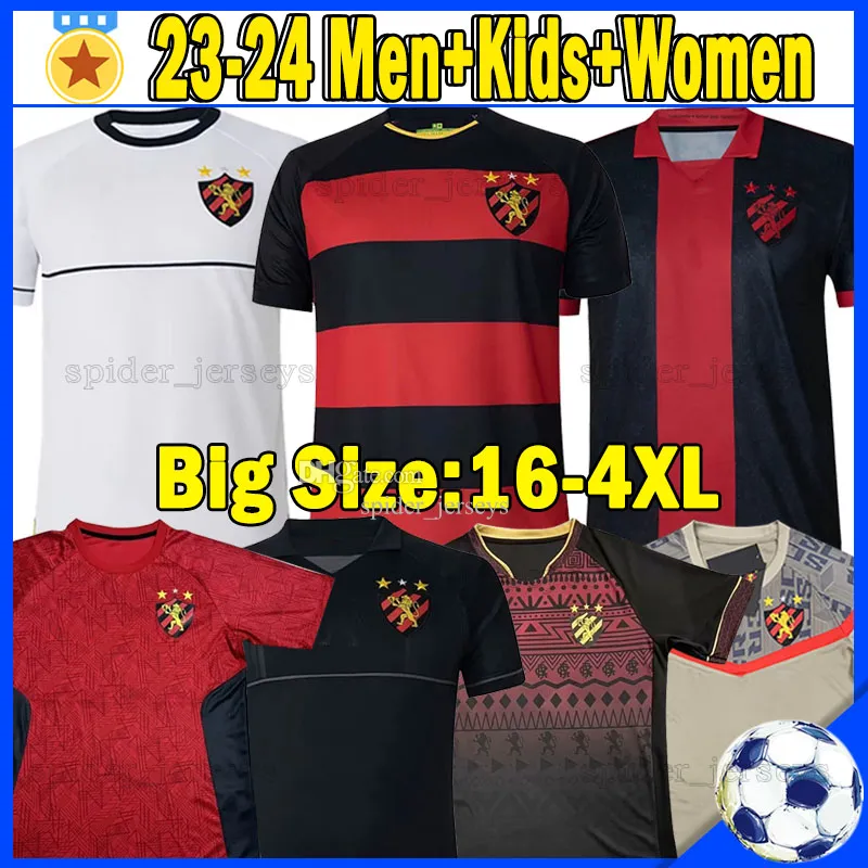 24 25 Spor Kulübü Recife Futbol Formaları 2023 2024 Futbol Gömlekleri Hernane Maidana Thiago Neves Jersey Camisa De Leao Erkek Kadınlar Pembe Oktob Kaleci Çocuk Kitleri Setleri