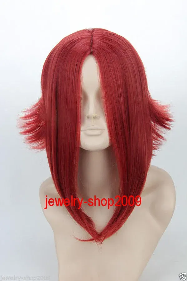 Perruques New Wig Cosplay Code Geass / Kouzuki Kallen Dark Red Reflex Action Halve Wig