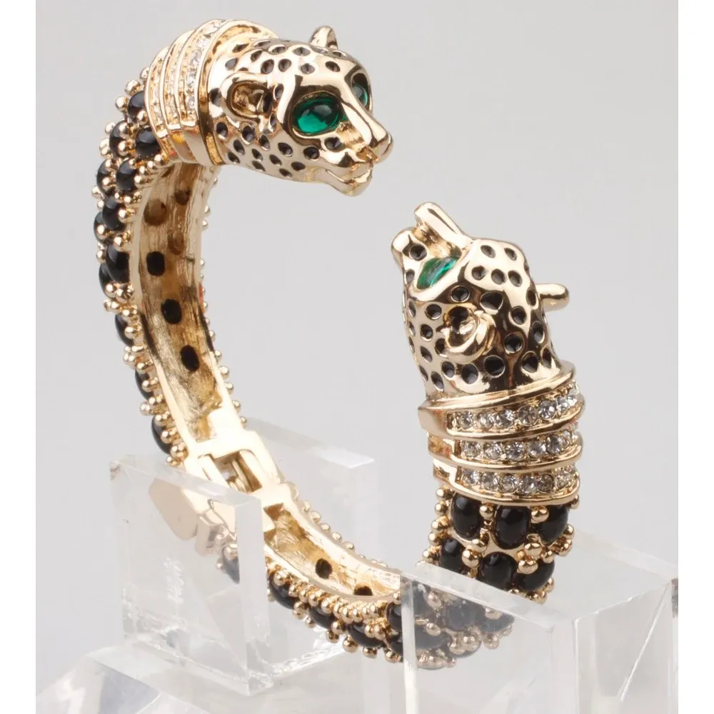 Bracelets GrayBirds nouvelle mode Animal léopard panthère manchette bracelets pour femmes fête anniversaire cadeau plus de couleurs en Stock GBB1186