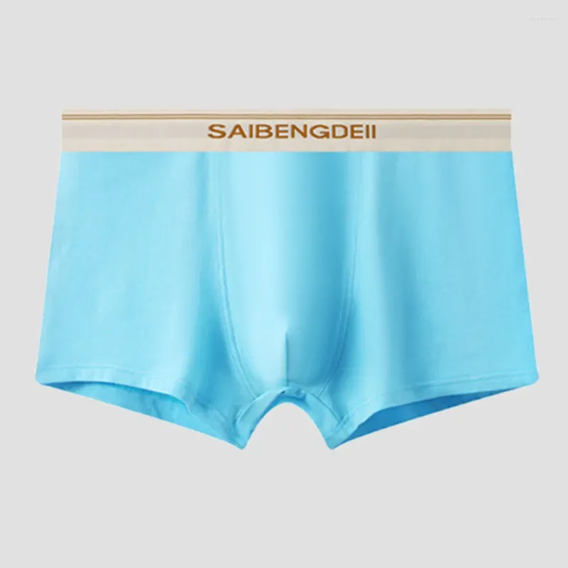 Unterhosen Sexy Männer Höschen Tägliche Ausbuchtung Beutel Boxer Unterwäsche Mittlere Taille Shorts Boxer Briefs Atmungsaktive Slip Homme