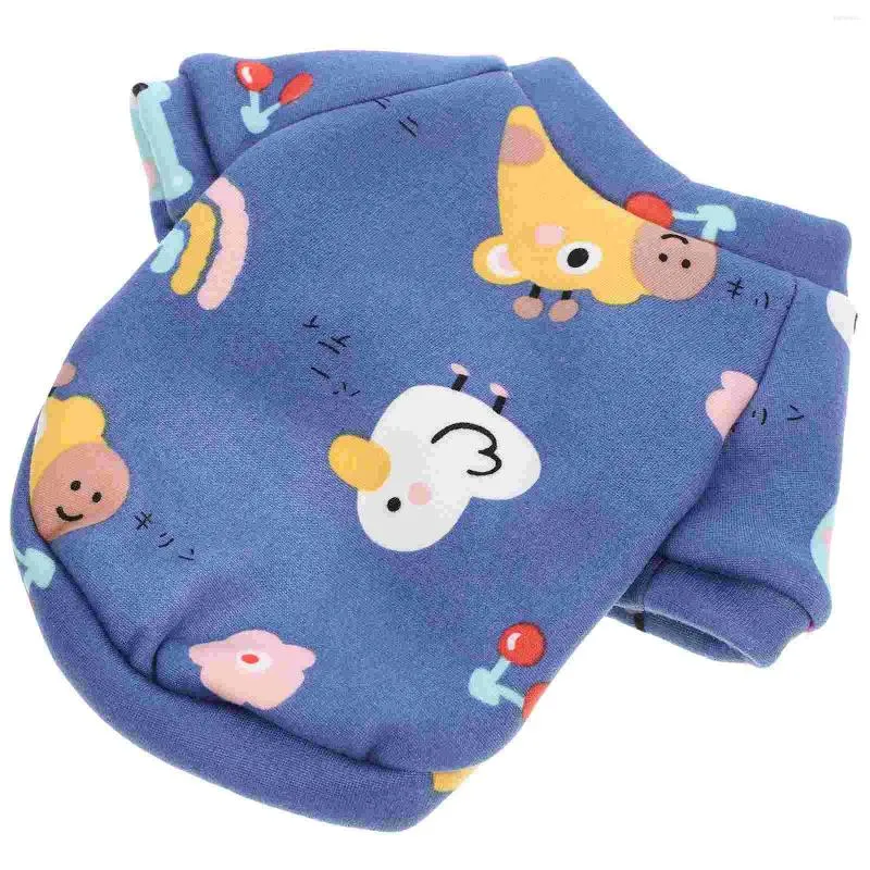 Abbigliamento per cani Decorazione Vestiti per gatti Comodi vestiti per cuccioli Costume per cani carini Cartone animato Calore per animali domestici delicato sulla pelle