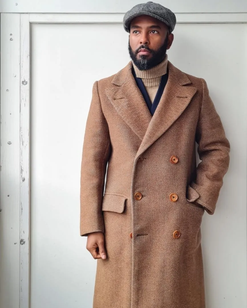 Apartment three double breasted overcoat Apartment Three Double