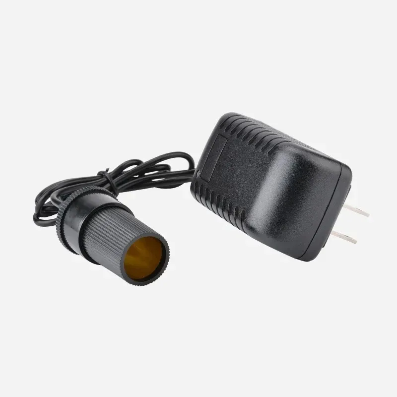 Convertisseur de puissance domestique 110v-220V AC à 12V DC, adaptateur allume-cigare de voiture, convertisseur de prise, accessoires de voiture