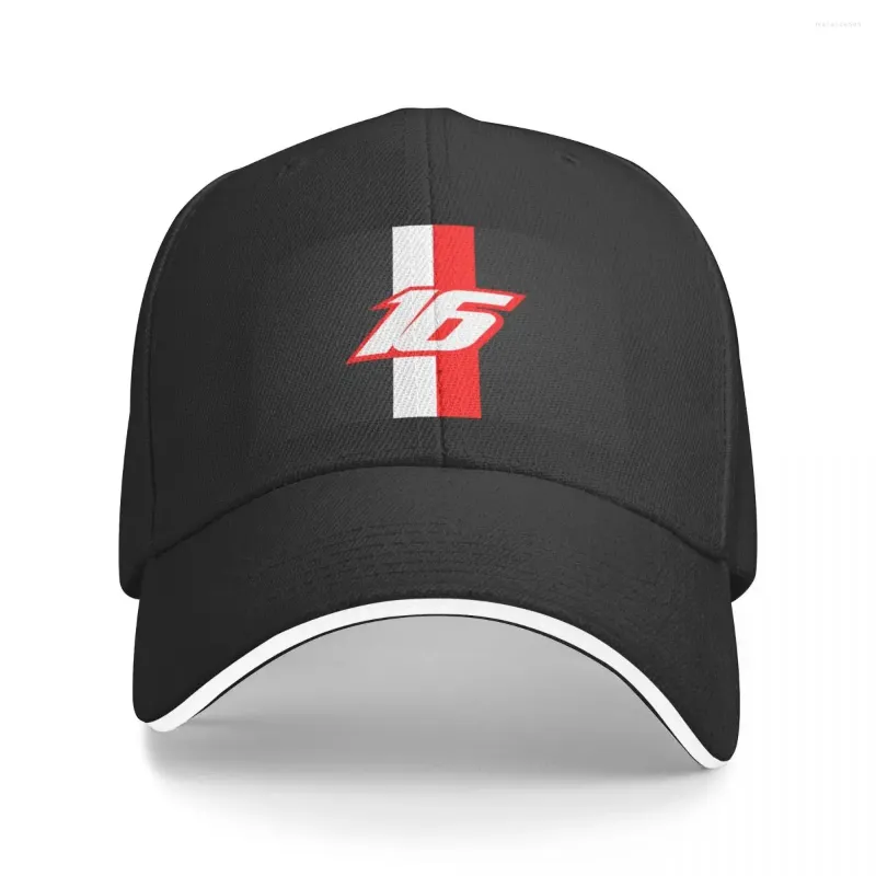 Bollmössor Charles Leclerc 16 Design Baseball Cap Sun Drop Trucker Hats för män Kvinnor