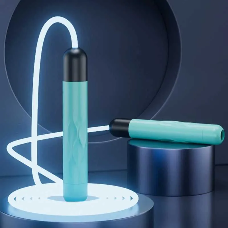 LED Light Up Jump Rope: Adjustable, Luminous for Indoor & Outdoor ...