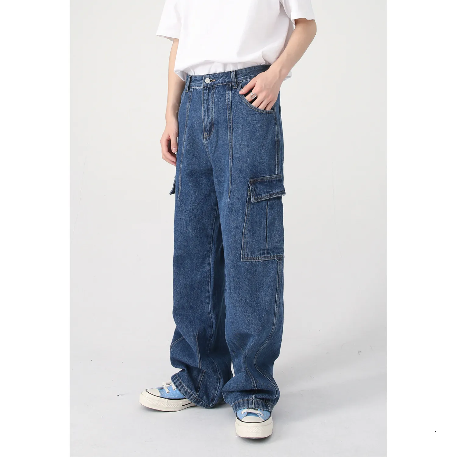 American Loose Casual baggy jeans for Men and Women - 4 American Loose Casual baggy jeans for Men and Women - 4