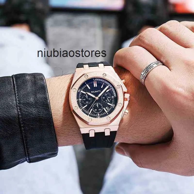 Dla luksusowych zegarków mężczyzn zegarki mechaniczne TRITUM Trend Para Seria Luminous Swiss Brand Sport WristWatches TW8M