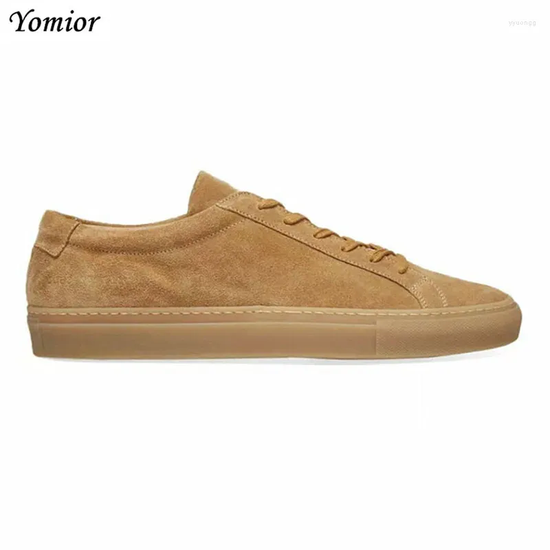 Casual Shoes Handmade Quality Cow Leather Men Flats Breathable Loafers Vintage British Big Size Luxury Dress Sneakers Designer