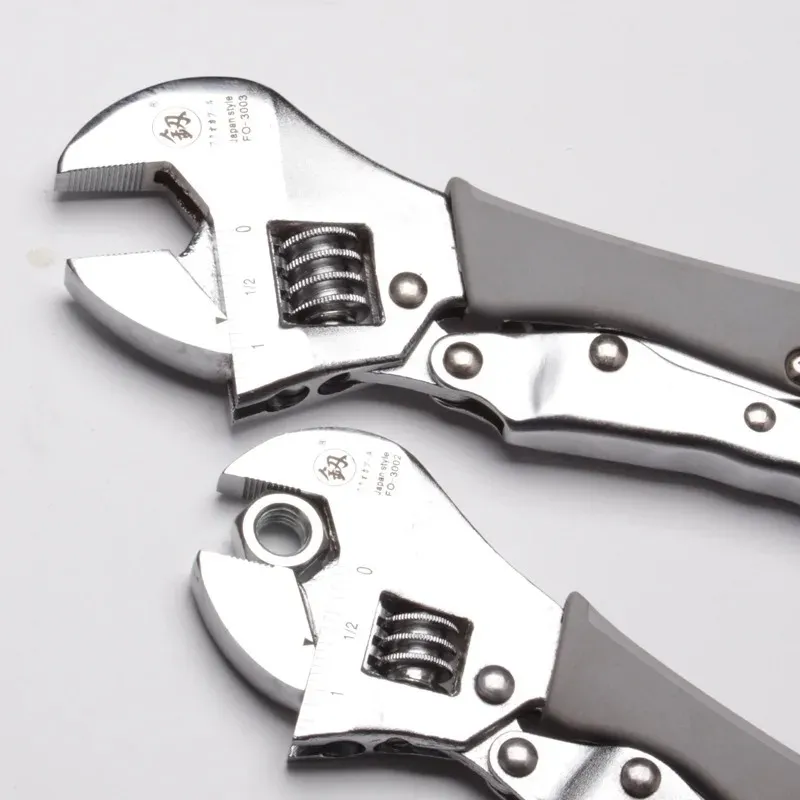 2024 Industrial Adjustable Wrench Multifunctional Heavy-duty Open End Spanner 8 " 10 Inch Maintenance Disassembly Hand Tools Sure, here are