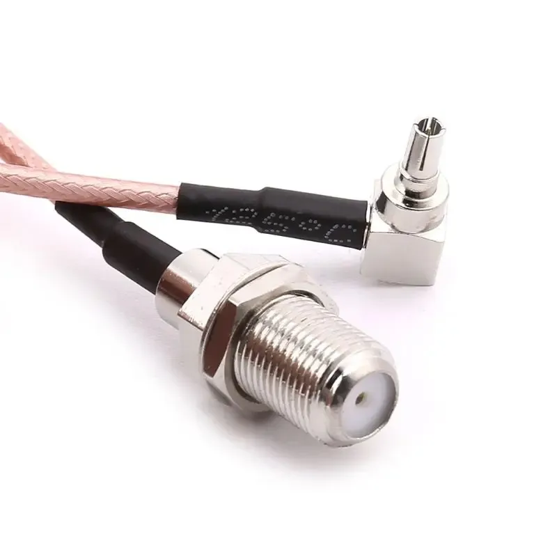 CRC9 To F Pigtail Cable Type Female Male TS9 Right AngleeRG316 For Huawei Modem Extension