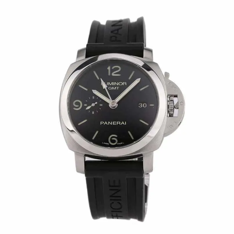 Szwajcarskie luksusowe zegarki Paneraiss Smersible Series Series 1950 PAM Automatyczne mechaniczne męskie zegarek 44 mm Wodoodporny ruch ze stali nierdzewnej Wysoka jakość