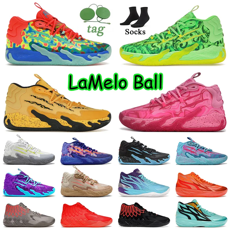 lamelo ball shoes zapatos hombres kids Trainers GutterMelo Forever Rare Toxic lamelos MB.03 Rick and Morty Supernova Be You OG Sports Sneakers