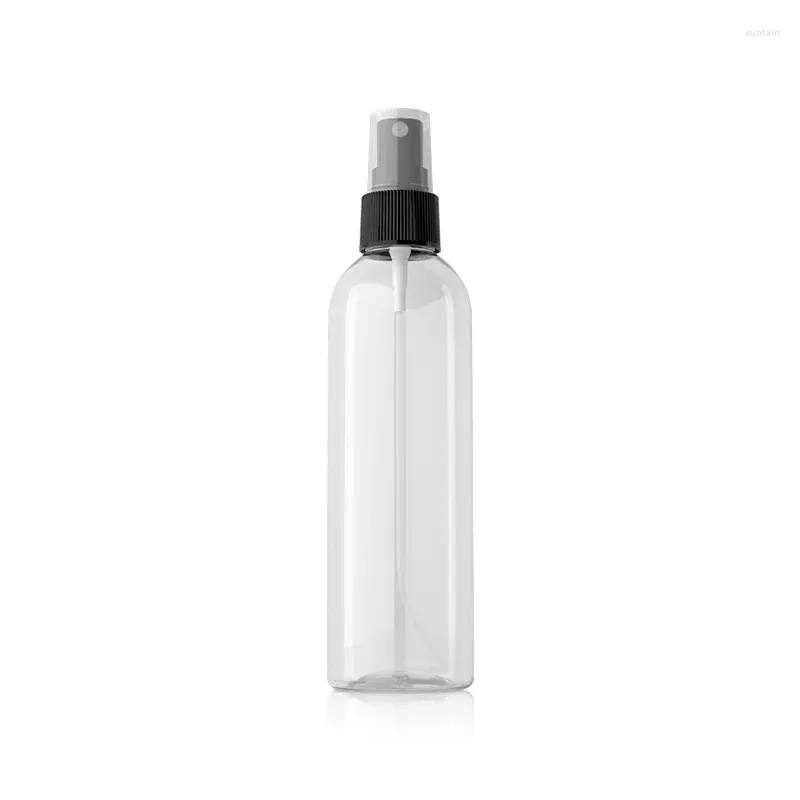 Bottiglie di stoccaggio 20 pezzi Bottiglia di plastica PET da 200 ml con tappo a punta Contenitore per liquidi vuoto Confezione cosmetica Perm