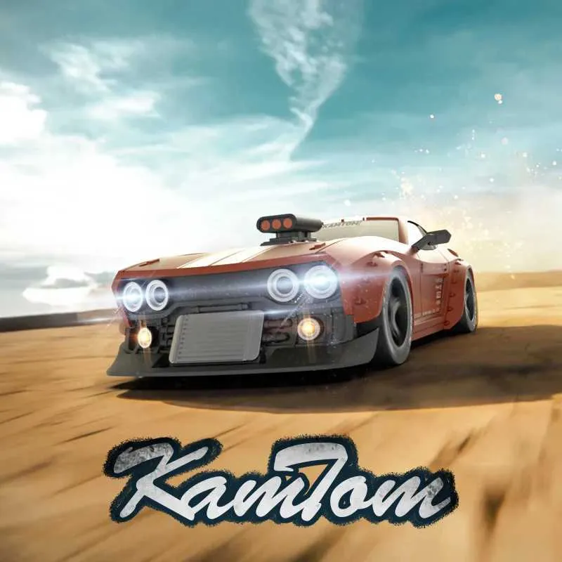 ＫＡＭＴＯＭ 1/32 Kamtom 1/32 Scale $40 AWD RC Drift/Race Car Unboxing, Review