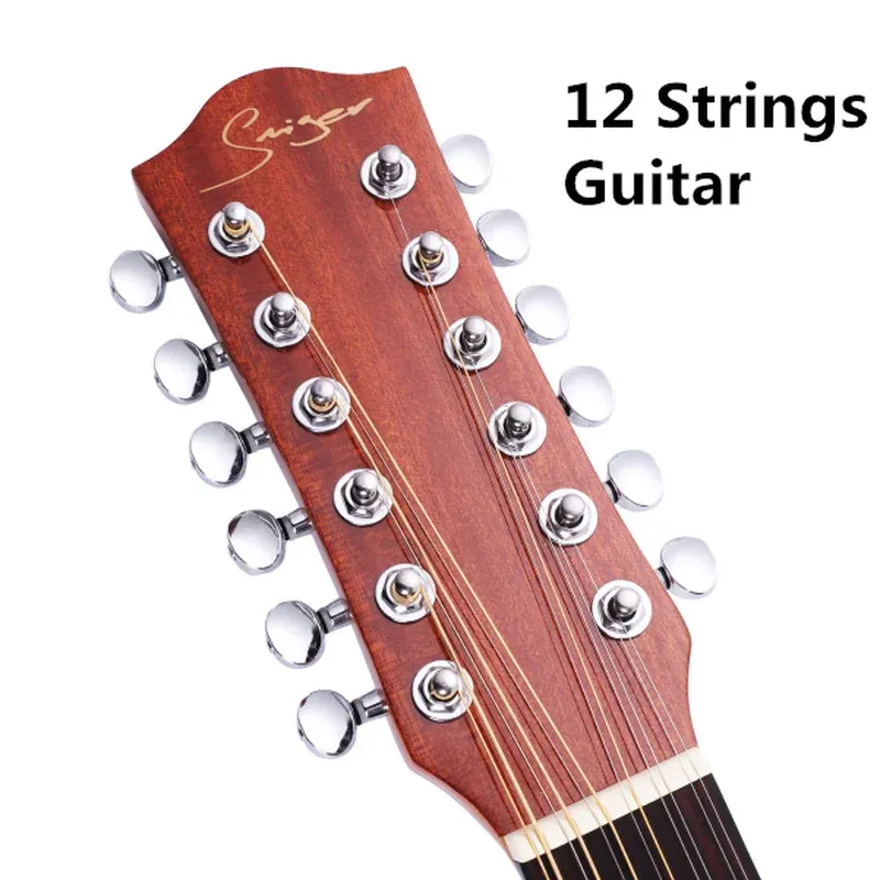 الغيتار الغيتار القيثارات الكهربائية الصوتية steelstring tpruce dbody guitarra 12 Strings Folk Pop cutaway Highgloss تثبيت بيك آب