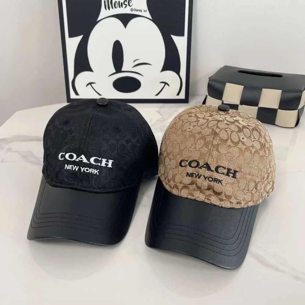 Coachcap Designer Luxury Coache Couch Classic Baseball Cap Fashion Letter Brodery Beach Hat Mens and Womens Breatble Trucker Hat 240402