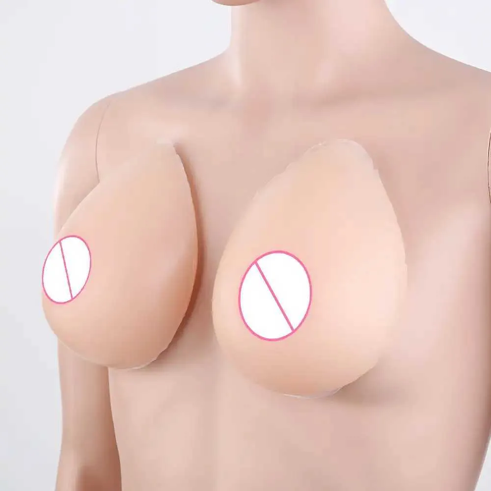 Almofada de peito Koomiho realista enorme peitos falsos peitos crossdress forma de mama de silicone peito falso para shemale transgênero drag queen cosplay 240330