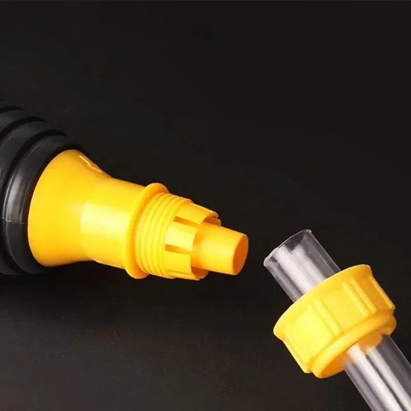 Hand Fuel Pump Car Fuel Tank Sucker Oil Transfer Fuel Pump Petrol Diesel Liquid Manual Pump Fuel Saver for Gas Gasoline