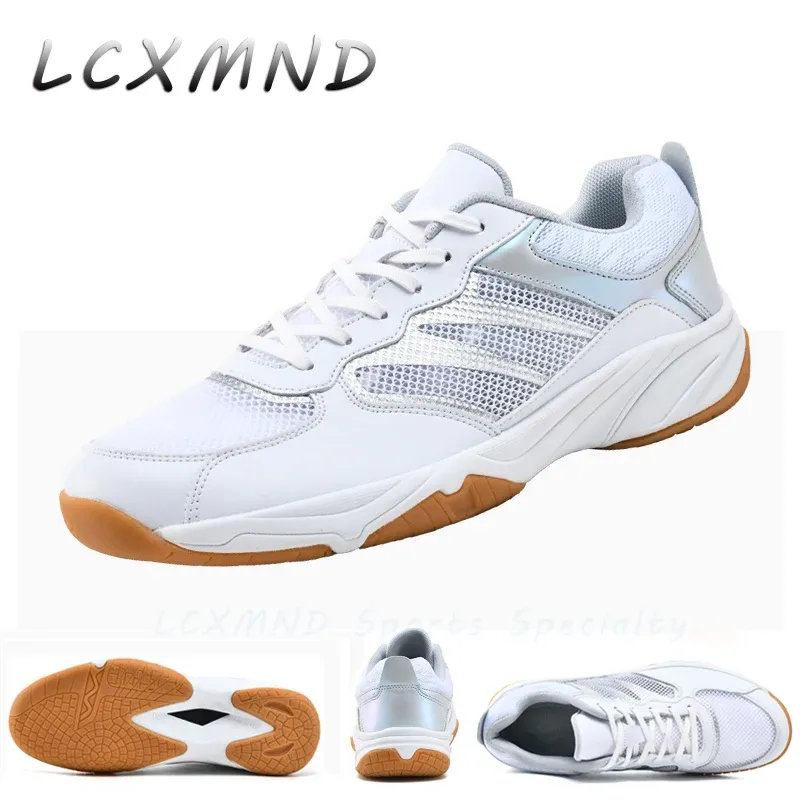 Buty 2023 LCXMND Kobiety mężczyzn Profesjonalne buty do siatkówki w siatkówce Badminton Unisex Elastyczne lekkie trening sportowy buty