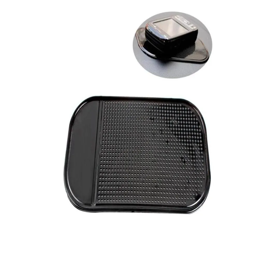 Anti-slip mats 3pcslot svart plastskum non slip dash mat klistermärke Sile bil instrumentbräda klibbig pad för telefon GPS 4905159 Drop Delivery OTL5O