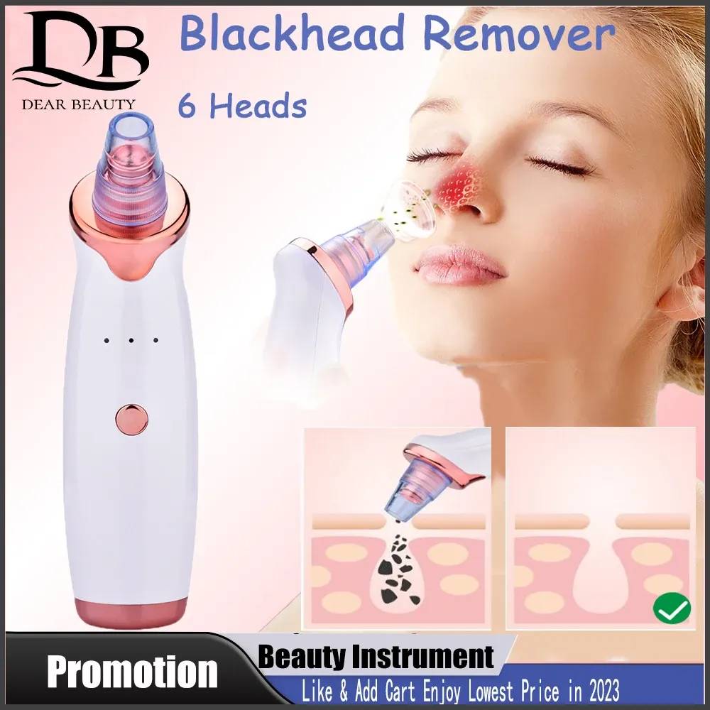 Removers Blackhead Remover Skin Care Face Clean Pore Vakuum Acne Fimple Borttagning Sug Face Diamond Dermabrasion Tool Care