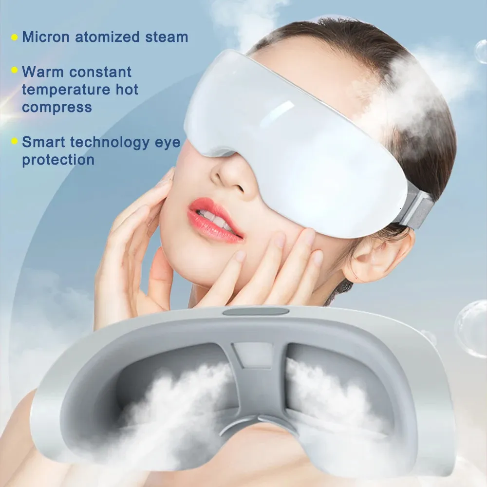 3D Steam Eye Mask Compress massage Eye Beauty Hydrating Instrument Relieve Eye Fatigue Spray Eye Moistening Instrument 240322