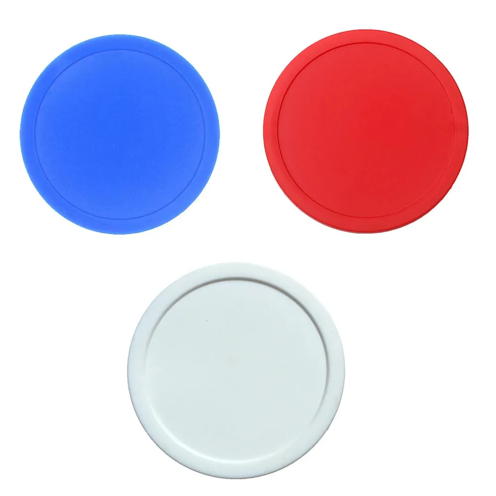 10Pieces Diameter 75mm Durable Plastic Air Hockey Pucks Entertainment Table Game Replaceable For Ball Sport Accessories 240328
