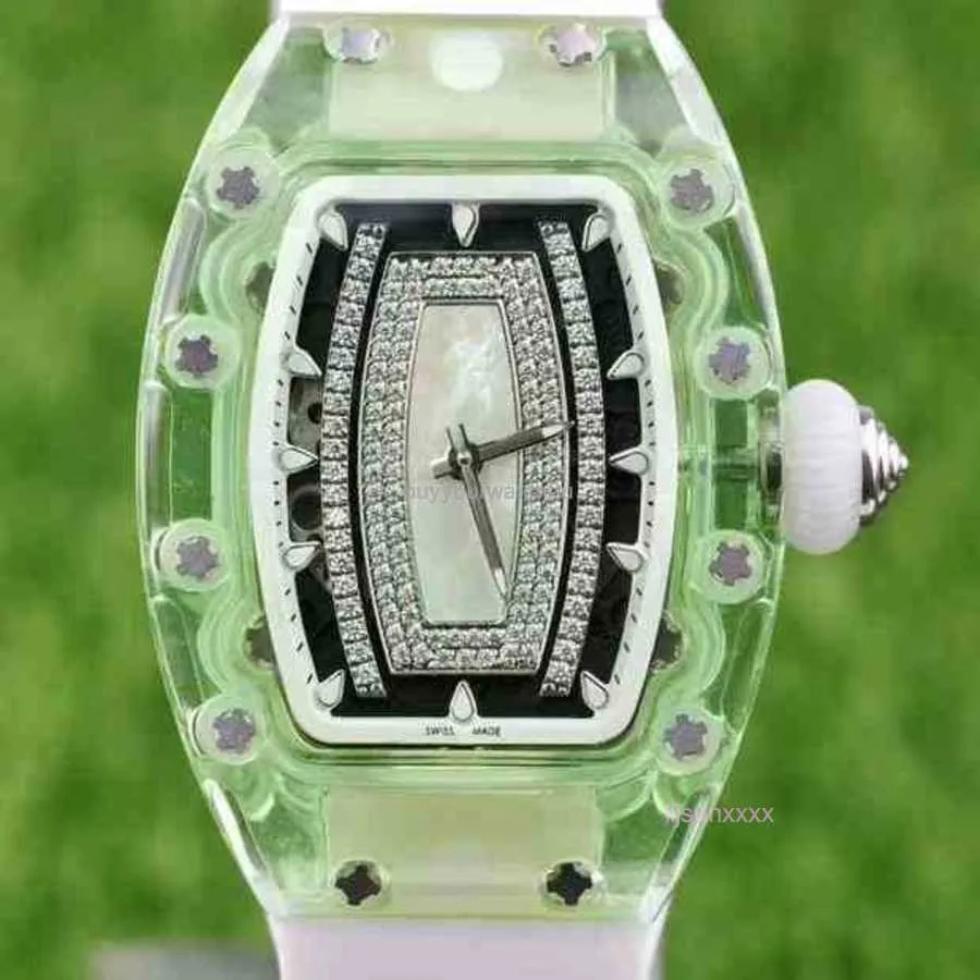 Designerklockor lyxiga herrklockor av högkvalitativa klockor Vattentät rostfritt stål Dial 41mm Sapphire Mirror Automatisk mekanisk kärna Watch Richar Watch FH5A