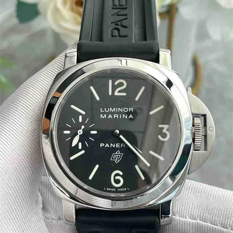 Automatic Mechanical Movement Paneraiss Panerai Luminor Watches Pam Manual Mechanical Men's 44mm Watches Full Stainless Waterproof High Quality