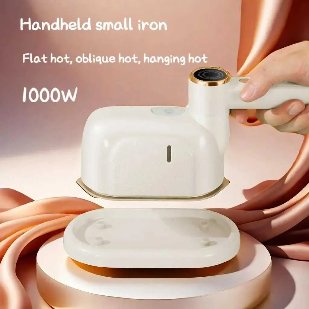 Portable Handheld Steamer & Iron - Mini Travel Garment Steamer, 33W, 50ml Tank, Wet/Dry Ironing For Home & Business