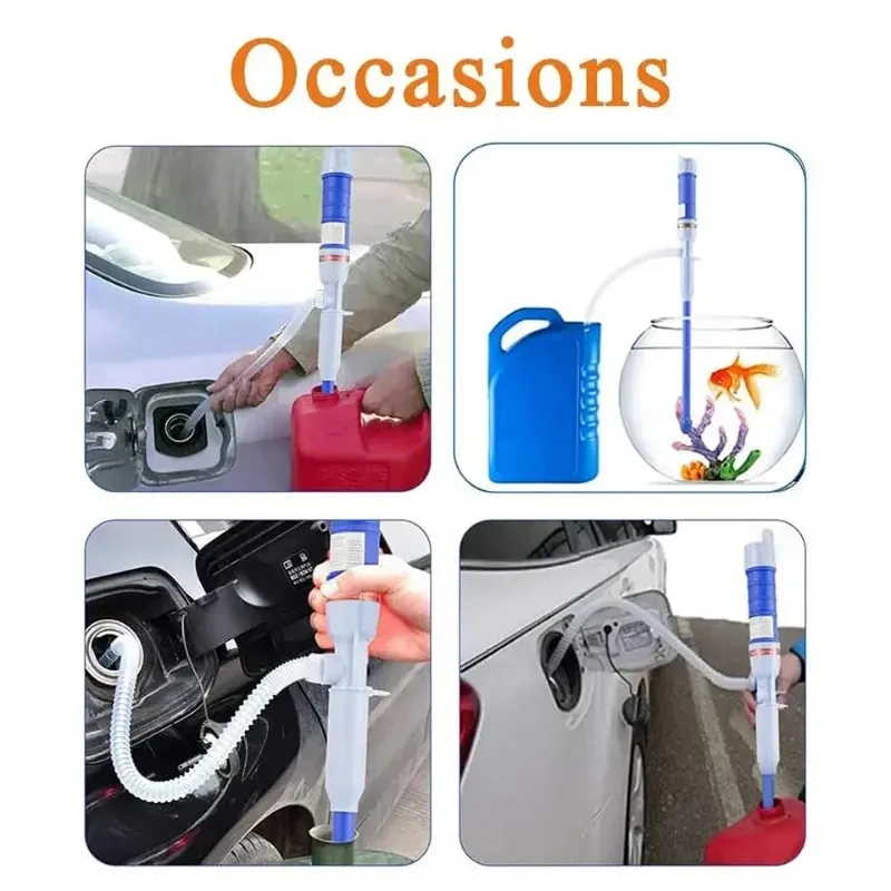 Universal Elektrische Flüssigkeit Öl Transfer Pumpe Wasser Pumpe Benzin Diesel Transfer Sucker Hand Pumpe Universal Auto Werkzeug