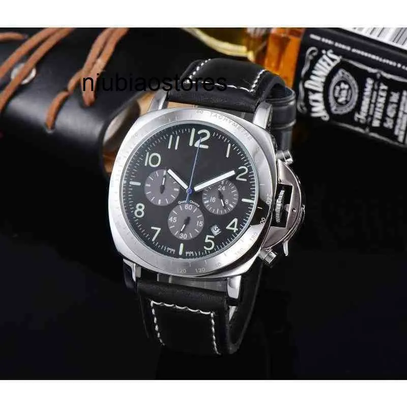 품질 남성 감시 고등 디자이너 시계 Mens Mechanical Wristwatch Fashion Series 6-Pin Full Working Watch Delv를위한 고급
