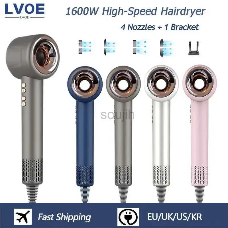 Hair Dryers Professional High-Speed Hair Dryer Negative Ion Blow Hair Dryers Hot/Cold Air Blow Dryer Home Appliance Constant Temperature 240401