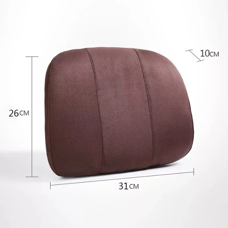 Poggiatesta auto Cuscino il collo Forniture Cuscino Memory Cotone Accessori da viaggio auto Cuscino auto interno Poggiatesta Tessuto scamosciato