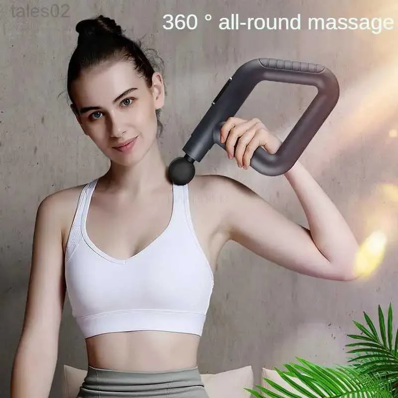 Pistolet de Massage masseur complet du corps Mini Fascia Relaxation musculaire électrique tout autour Fitness à domicile yq240401