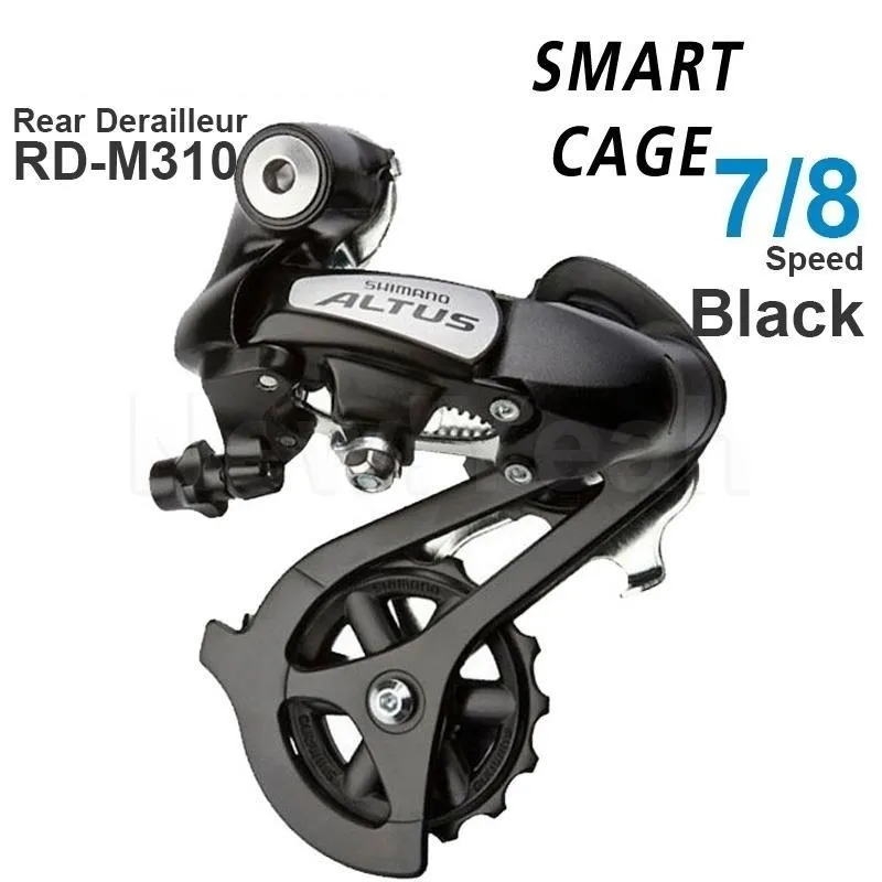 SHIMANO RDM310 78 속도 3x7S 3X8S 산악 자전거 자전거 자전거 자전거 사이클링 MTB 후면 변속기 240318