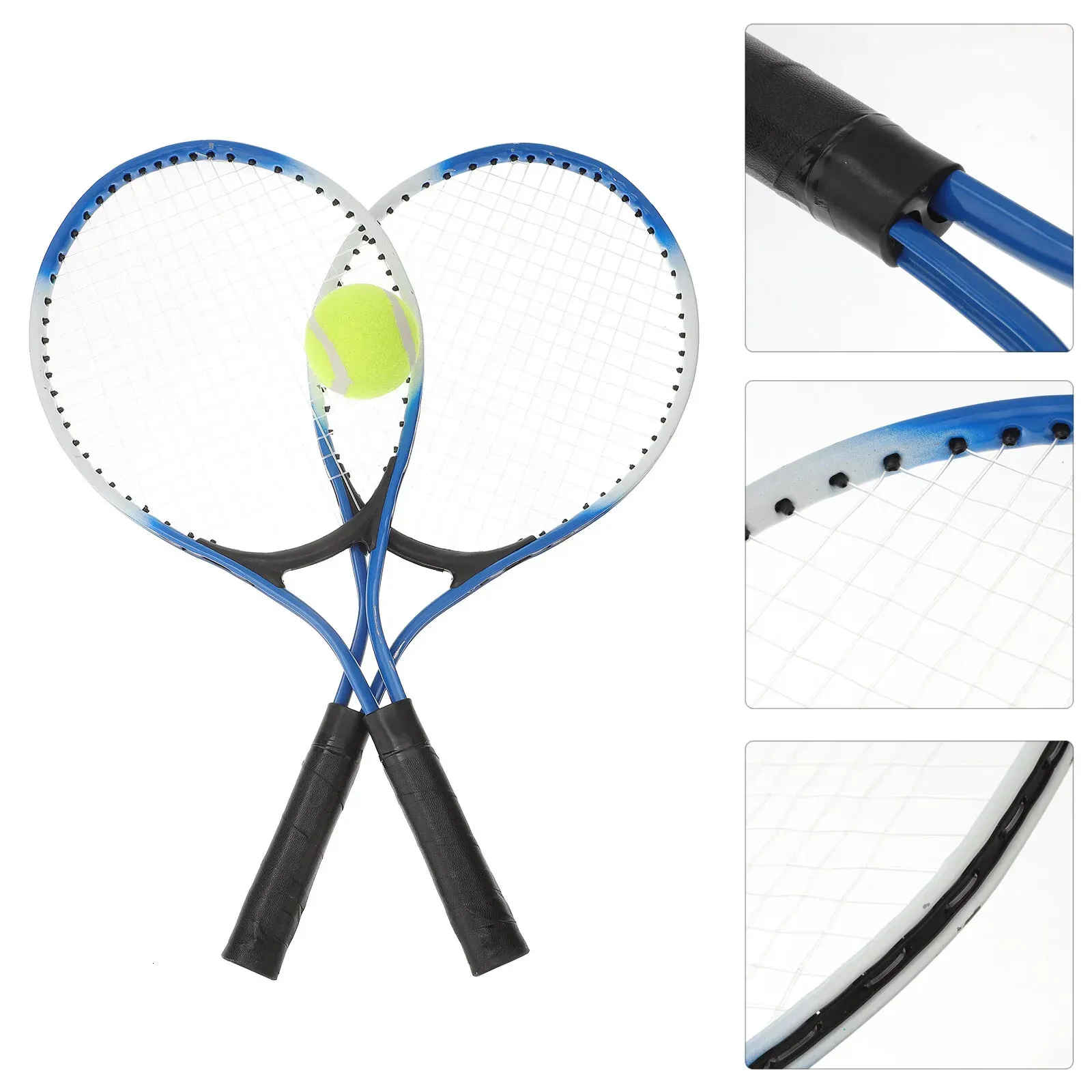 Raquetas de tenis Raqueta de aleación Parentchild Deportes Juego Juguetes Adolescentes Niños Niños Hierro 240223 Entrega de gotas al aire libre Raqueta OTCXQ