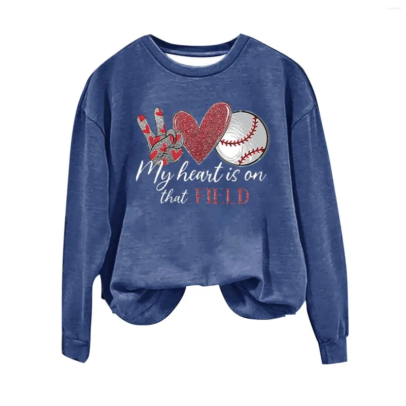 Felpe con cappuccio da donna Pantaloncini per ragazzi Completo da baseball Girocollo stampato Felpa con cappuccio leggera da donna di taglia multicolore