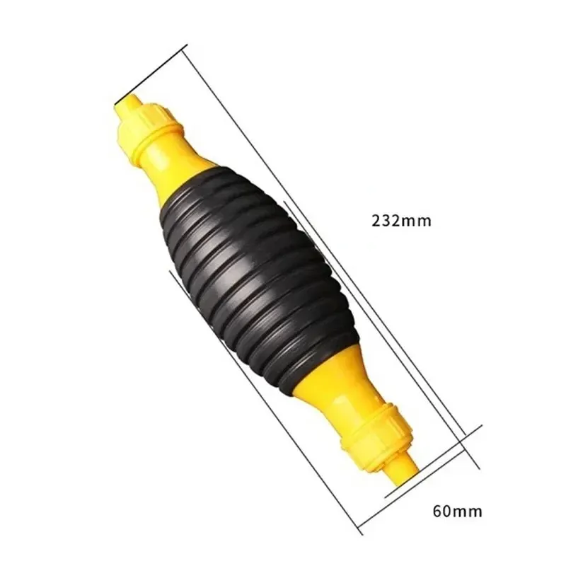 Pompa del carburante manuale Ventosa del serbatoio del carburante auto Pompa del carburante il trasferimento dell'olio Pompa manuale liquidi diesel benzina Risparmio carburante benzina