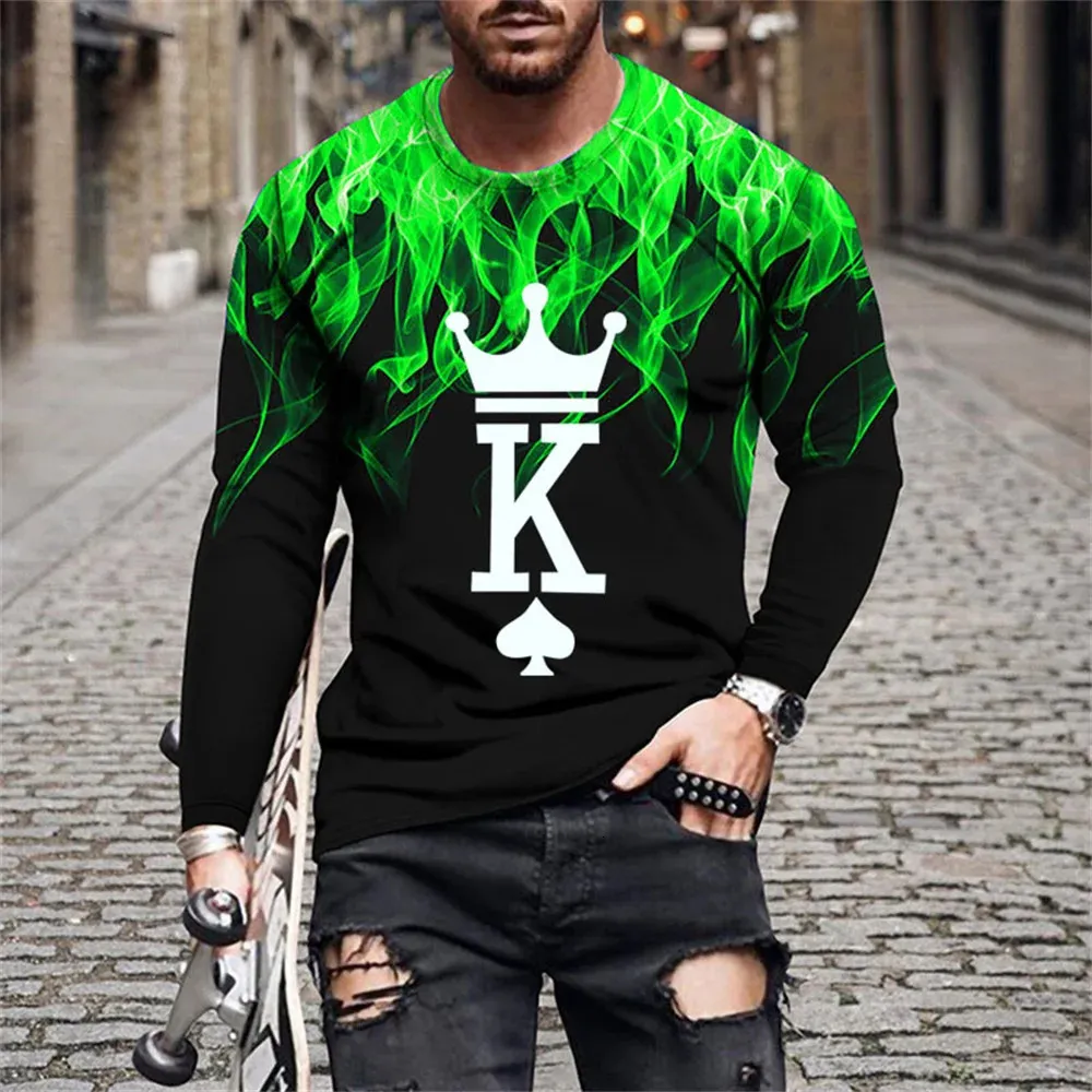 Muscularfit Mens Shirt Big And Tall Short Sleeve Flame Print