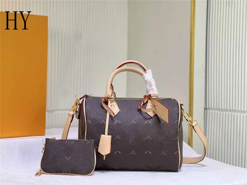 DHgate.com:Luxury Designer Leather Boston Bag: 2-Way Womens