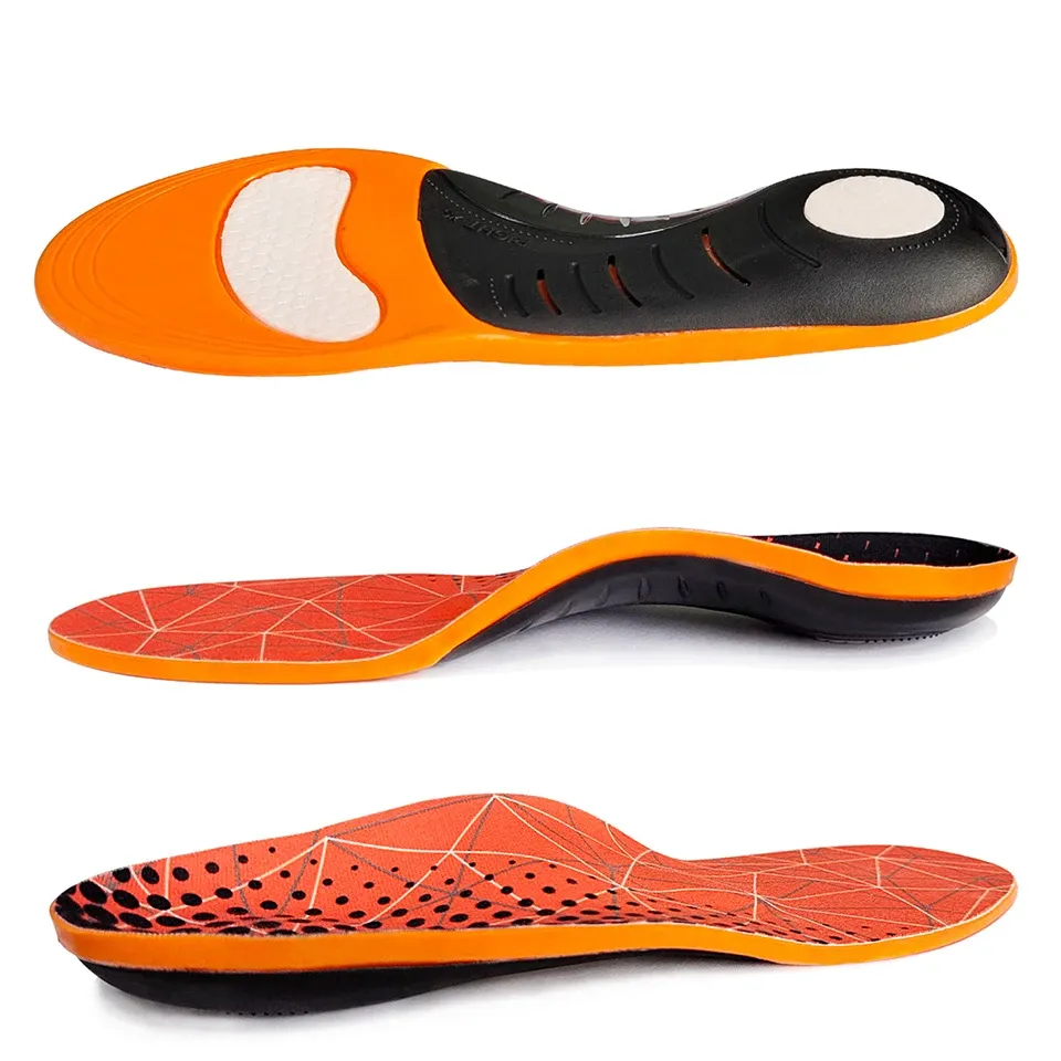 Insoles Plantar Fasciitis Orthopedic Sport Insole Men Women Sneaker Flat Feet High Arch Support Orthotic Insoles Plantillas Insert Sole