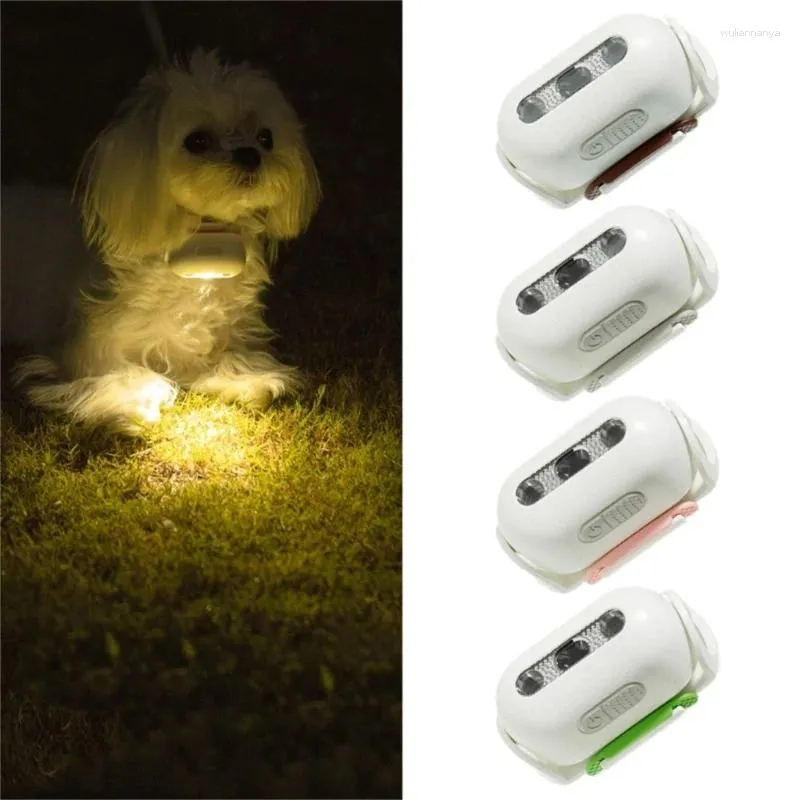 CHARTS Safety Dog Pet Clipon Light For Night Walking Outdoor Activity Dogs Led Collar S S S S S